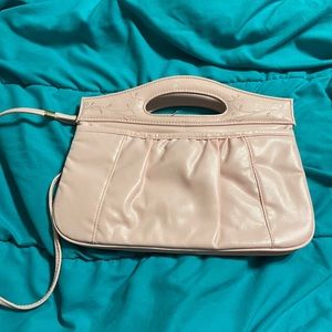 Super cute vintage bag in light light pink 1980s